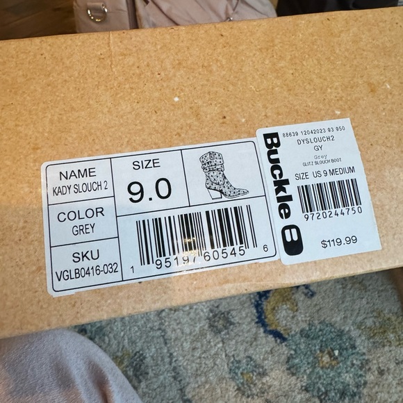 The Buckle Kady Slouch Glitz Western Boot - Picture 9 of 9